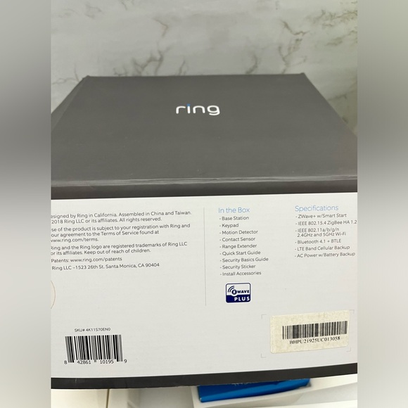 New w/box Ring Alarm 5 Piece Kit Wireless Home Security System(See description) - Picture 2 of 9